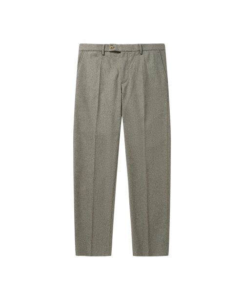 SOLEW（ソル）の「ウールテーパードセットアップパンツ_グレー（スラックス・メンズ・その他・LARGE/MEDIUM/SMALL/X-LARGE）」の4枚目の写真