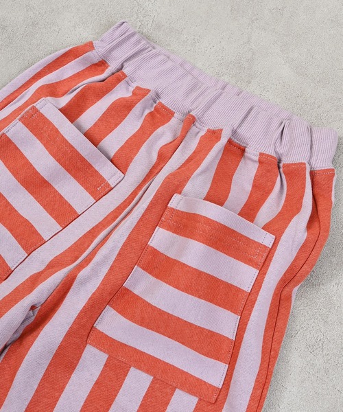MARKEY'S（マーキーズ）の「ミニウラケストライプロングパンツ（その他パンツ・キッズ・グリーン系その他/ブラック系その他/オレンジ系その他・80/90/95/100/110/120/130/140/150）」の14枚目の写真