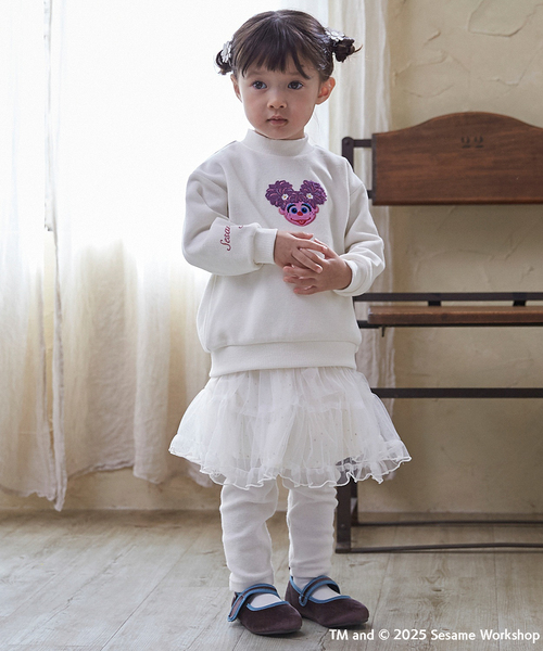 セール】【SESAME STREET】モチーフトレーナー（スウェット）｜petit