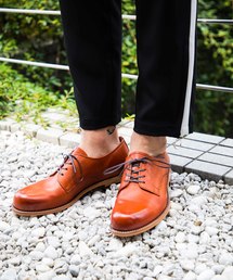 【PADRONE】別注DERBY PLAIN TOE SHOES