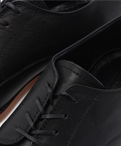 PADRONE（パドローネ）の「【PADRONE】別注DERBY PLAIN TOE SHOES（ドレスシューズ・メンズ・キャメル/ベージュ/ブラック/ダークブラウン・41/40/43/42）」の11枚目の写真