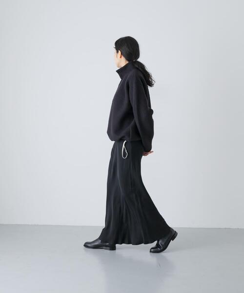 かぐれ（カグレ）の「ウールコットンフリースプルオーバー（その他トップス・レディース・ブラック/オフホワイト・FREE）」の20枚目の写真