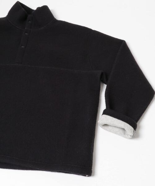 かぐれ（カグレ）の「ウールコットンフリースプルオーバー（その他トップス・レディース・ブラック/オフホワイト・FREE）」の20枚目の写真