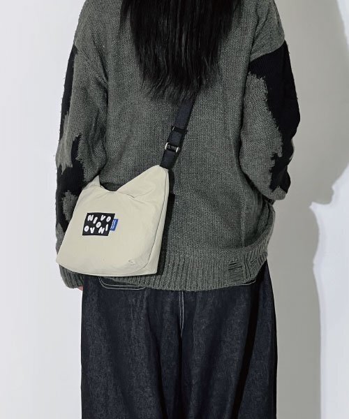 NOVIO（ノービオ）の「ミウバッグ オリーブベージュ S ショルダーバッグ&クロスバッグ（メッセンジャーバッグ・メンズ・その他・FREE）」の3枚目の写真