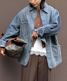 journal standard L'essage（ジャーナルスタンダードレサージュ）の「別注【INSCRIRE*LEE*LESSAGE】LOCO JK DENIM OW*U：カバーオール（カバーオール）」