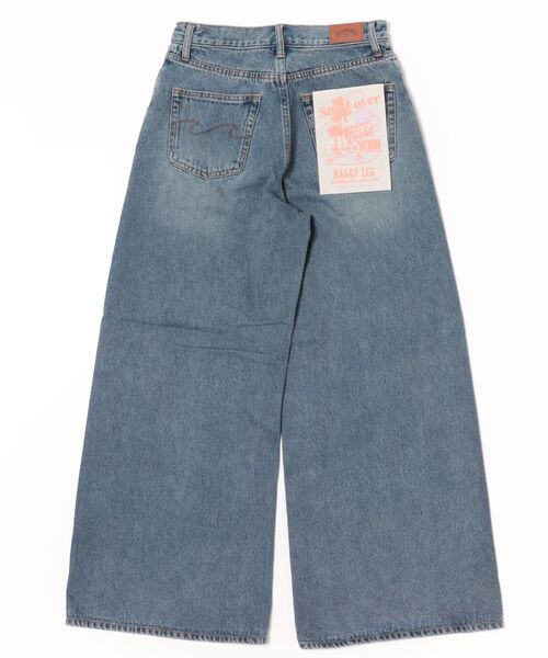 BILLABONG（ビラボン）の「BILLABONG ウィメンズ 【BEACH LOVER JEANS】WIDE BUGGY DENIM デニムパンツ 【2026年春夏モデル】（デニムパンツ・レディース・ブルー/ライトブルー・LARGE/MEDIUM）」の3枚目の写真