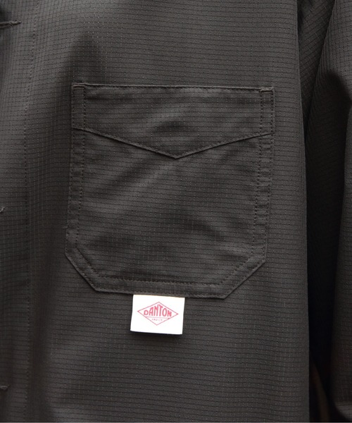DANTON(ダントン)の「DANTON/ダントン ドットエアカバーオール DOT AIR COVERALL DT-B0441 CDS(カバーオール・メンズ・ブラック/チャコールグレー・42/40/38)」の3枚目の写真