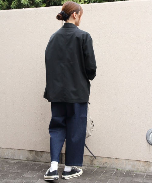 DANTON(ダントン)の「DANTON/ダントン ドットエアカバーオール DOT AIR COVERALL DT-B0441 CDS(カバーオール・メンズ・ブラック/チャコールグレー・42/40/38)」の10枚目の写真