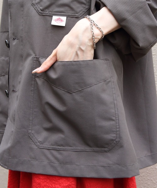 DANTON(ダントン)の「DANTON/ダントン ドットエアカバーオール DOT AIR COVERALL DT-B0441 CDS(カバーオール・メンズ・ブラック/チャコールグレー・42/40/38)」の13枚目の写真