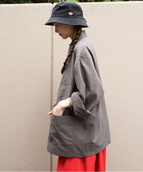 【duu】DANTON × B&Yカバーオール グレー 42 BEAUTY&YOUTH UNITED ARROWS（ビューティーアンドユースユナイテッド