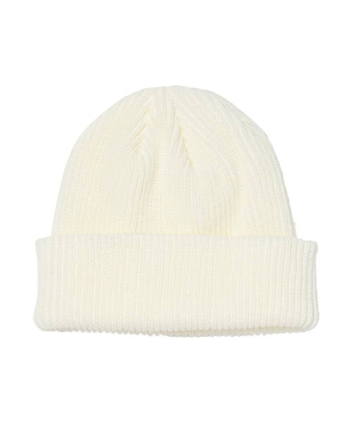 AMESWORLDWIDE（アメスワールドワイド）の「BASIC LOGO BEANIE WHITE（ニットキャップ/ビーニー・レディース・その他・FREE）」の2枚目の写真