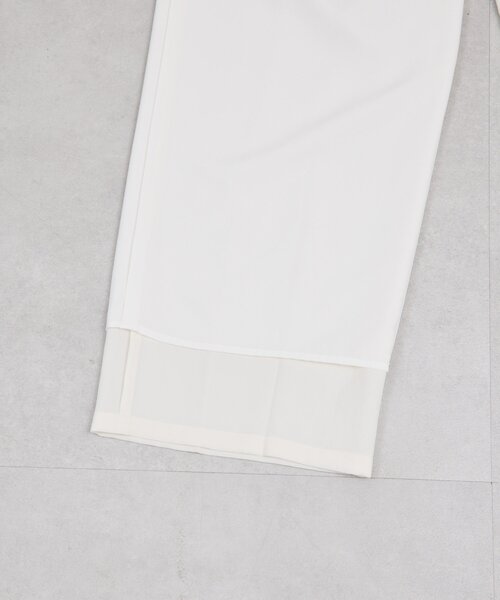 GALLARDAGALANTE（ガリャルダガランテ）の「【ガランテ名品】ライトジャージーワイドパンツ（その他パンツ・レディース・ホワイト/ダークブラウン/ブラック・0/2/1）」の12枚目の写真