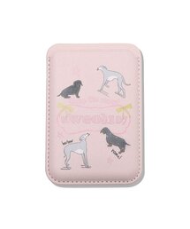 SIWEOL107（シウォル107）の「puppy magnet wallet (pink)（スマホグッズ）」