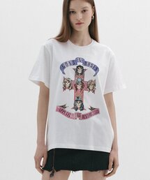 Bravado | GNR AFD PINK CROSS WH (BRENT2357)(Tシャツ/カットソー)