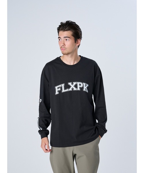 FLASH PACKER(フラッシュパッカー)の「FLASH PACKER フラッシュパッカー/ DrySilkyCotton ロングスリーブTシャツ / XLT-COL(Tシャツ/カットソー・メンズ・ブラック・MEDIUM/LARGE)」の7枚目の写真