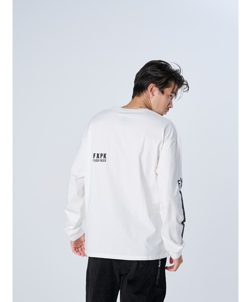 FLASH PACKER(フラッシュパッカー)の「FLASH PACKER フラッシュパッカー/ DrySilkyCotton ロングスリーブTシャツ / XLT-COL(Tシャツ/カットソー・メンズ・ブラック・MEDIUM/LARGE)」の3枚目の写真