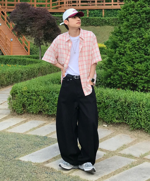 CONCEPTIDE(コンセプタイド)の「カントリールートチェックハーフシャツ_Red(シャツ/ブラウス・レディース・その他・S/M/L)」の1枚目の写真