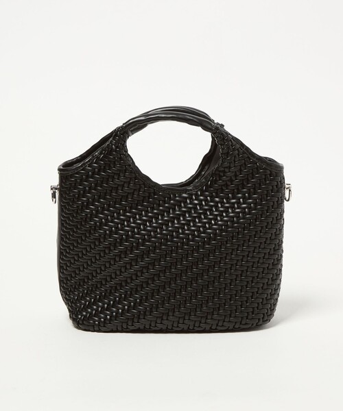 INTREX ブラック ショルダーバッグ　メッシュショルダー SALE 50%OFF】【付属品あり】emmi(エミ) メッシュショルダーバッグ