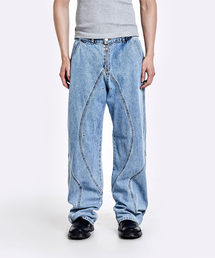 Tunnel Lining trouser (Denim) - Light Blue
