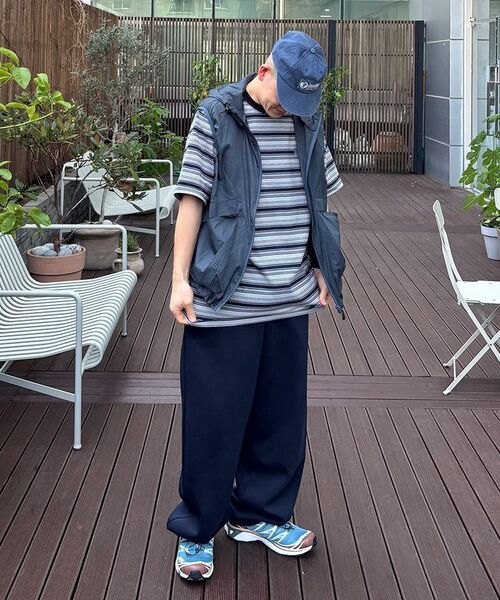 BROWNBREATH(ブラウンブレス)の「TAG NYLON HOOD VEST - KHAKI(ベスト・レディース・その他・M/S/L/XL)」の2枚目の写真