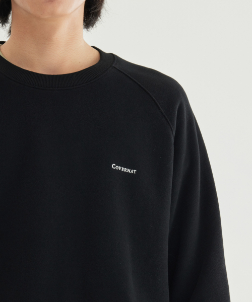 COVERNAT(カバーナット)の「スモールロゴ裏起毛スウェット ブラック(スウェット・レディース・その他・L/S/M/XL/XS/XXL)」の8枚目の写真