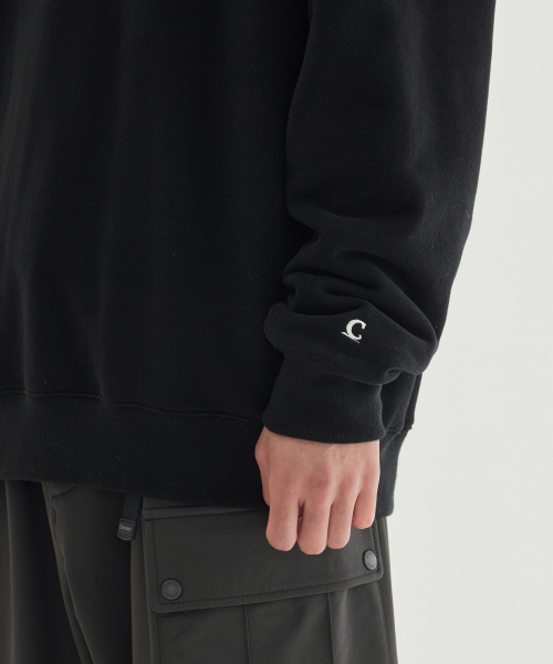 COVERNAT(カバーナット)の「スモールロゴ裏起毛スウェット ブラック(スウェット・レディース・その他・L/S/M/XL/XS/XXL)」の9枚目の写真