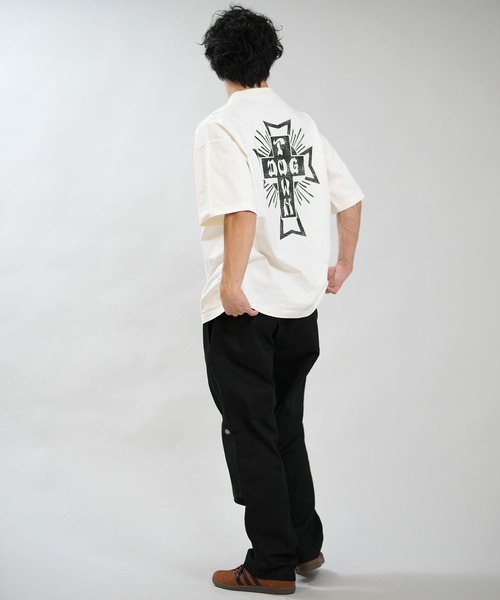 DOGTOWN(ドッグタウン)の「DOGTOWN/ドッグタウン 半袖 Tシャツ バックプリント 古着風 ヴィンテージ加工 262DT1ST012/262DT1ST013/262DT1ST014(Tシャツ/カットソー・メンズ・ホワイト系その他/ブラック系その他・M)」の12枚目の写真