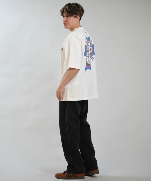 DOGTOWN(ドッグタウン)の「DOGTOWN/ドッグタウン 半袖 Tシャツ バックプリント 古着風 ヴィンテージ加工 262DT1ST012/262DT1ST013/262DT1ST014(Tシャツ/カットソー・メンズ・ホワイト系その他/ブラック系その他・M)」の18枚目の写真