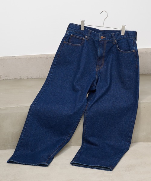RED KAP（レッドキャップ）の「【RED KAP】限定商品 別注 BUGGY JEANS　バギーデニム（デニムパンツ・メンズ・ブラック/インディゴブルー・S/M/L/LL）」の17枚目の写真