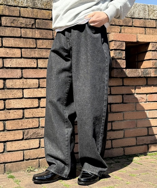 RED KAP（レッドキャップ）の「【RED KAP】限定商品 別注 BUGGY JEANS　バギーデニム（デニムパンツ・メンズ・ブラック/インディゴブルー・S/M/L/LL）」の21枚目の写真