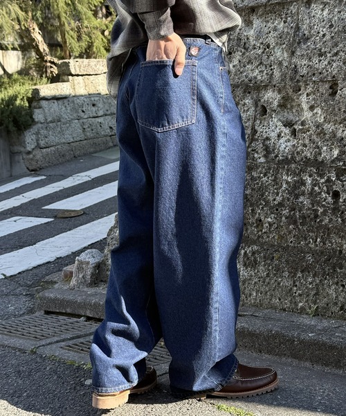 RED KAP（レッドキャップ）の「【RED KAP】限定商品 別注 BUGGY JEANS　バギーデニム（デニムパンツ・メンズ・ブラック/インディゴブルー・S/M/L/LL）」の13枚目の写真