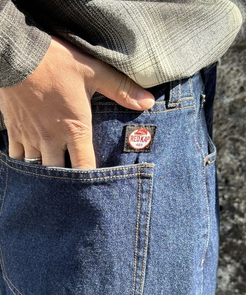 RED KAP（レッドキャップ）の「【RED KAP】限定商品 別注 BUGGY JEANS　バギーデニム（デニムパンツ・メンズ・ブラック/インディゴブルー・S/M/L/LL）」の16枚目の写真