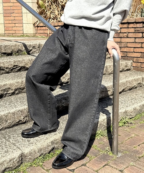 RED KAP（レッドキャップ）の「【RED KAP】限定商品 別注 BUGGY JEANS　バギーデニム（デニムパンツ・メンズ・ブラック/インディゴブルー・S/M/L/LL）」の22枚目の写真