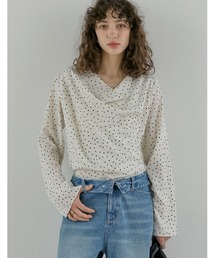 Re:EDIT(���G�f�B)��[2026S/S COLLECTION]�h�b�g�h���[�v�u���E�X(�V���c/�u���E�X)