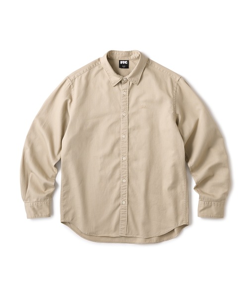 FTC（エフティーシー）の「WASHED TWILL SHIRT（シャツ/ブラウス・メンズ・その他/カーキ/ブルー系その他・X-LARGE/LARGE/MEDIUM/SMALL）」の2枚目の写真