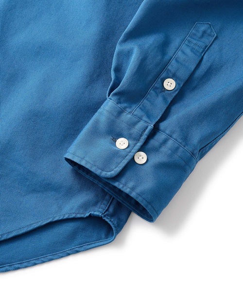 FTC（エフティーシー）の「WASHED TWILL SHIRT（シャツ/ブラウス・メンズ・その他/カーキ/ブルー系その他・X-LARGE/LARGE/MEDIUM/SMALL）」の5枚目の写真