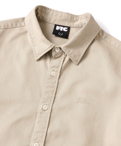 FTC（エフティーシー）の「WASHED TWILL SHIRT（シャツ/ブラウス・メンズ・その他/カーキ/ブルー系その他・X-LARGE/LARGE/MEDIUM/SMALL）」の7枚目の写真