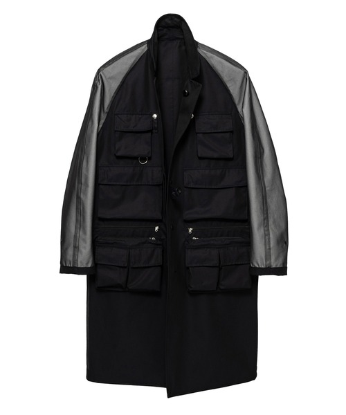PHENIX COLLECTION(フェニックスコレクション)の「PHENIX COLLECTION(フェニックスコレクション)TKMT - COAT, TYPE P-002B(トレンチコート・メンズ・ブラック・XL/L)」の6枚目の写真