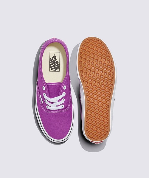 VANS(バンズ)の「オーセンティック / Authentic COLOR THEORY Willowh VN000D6GE2T1(スニーカー・メンズ・バイオレット・6.5/6/5.5/5/4.5/4)」の3枚目の写真