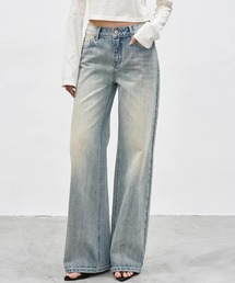 EIGHTHMONTH（エイスマンス）の「ストレートライン ワイドデニム EM26s055【EIGHTHMONTH】（デニムパンツ）」