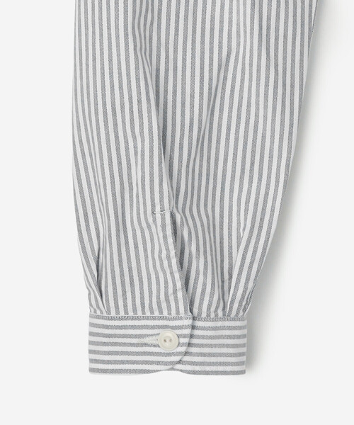 DANTON(ダントン)の「DANTON | オックスフォード バンドカラーシャツ STRIPE MEN(シャツ/ブラウス・メンズ・ブルー系その他5・42/40)」の7枚目の写真