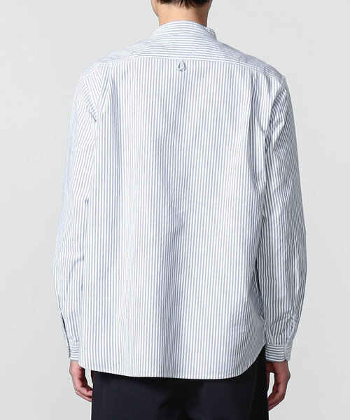 DANTON | オックスフォード バンドカラーシャツ STRIPE MEN（シャツ