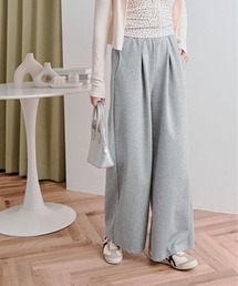 kirakiraShop（キラキラショップ）の「ラフに穿けてきれい見え。イージー タック ワイドパンツ（その他パンツ）」