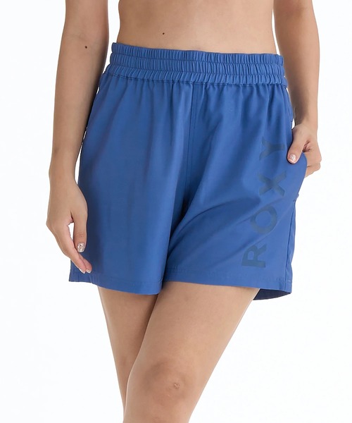 ROXY(ロキシー)の「ROXY ウィメンズ FITNESS MY 1ST ROXY SHORTS ショートパンツ 【2026年春夏モデル】/ロキシーUVカット速乾ウエストゴムボトムス(その他パンツ・レディース・ブラック/パープル/ブルー・SMALL/MEDIUM/LARGE)」の12枚目の写真