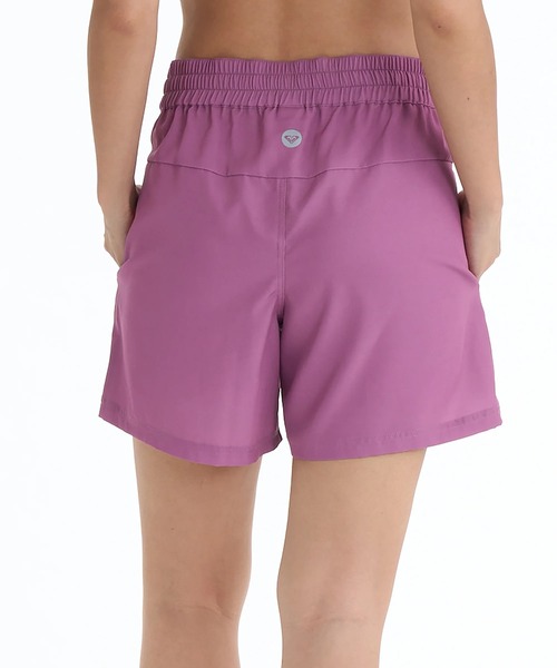 ROXY(ロキシー)の「ROXY ウィメンズ FITNESS MY 1ST ROXY SHORTS ショートパンツ 【2026年春夏モデル】/ロキシーUVカット速乾ウエストゴムボトムス(その他パンツ・レディース・ブラック/パープル/ブルー・SMALL/MEDIUM/LARGE)」の8枚目の写真