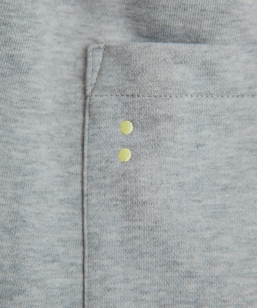 W:Huku(フーク)の「レッグパッチ スウェット カーヴィー パンツ / Leg Patch Sweatpants(スウェットパンツ・レディース・ブラック/杢グレー/オフホワイト・FREE)」の15枚目の写真