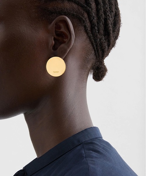 JIL SANDER（ジルサンダー）の「EARRINGS 231（ピアス（両耳用）・レディース・ゴールド・UNI）」の2枚目の写真