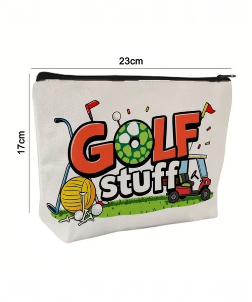 COMON GOLF（コモンゴルフ）の「GOLF stuff キャンバス ポーチ（ゴルフグッズ・メンズ・ナチュラル・FREE）」の6枚目の写真