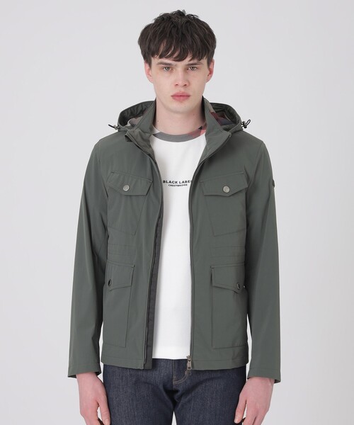 BLACK LABEL CRESTBRIDGE（ブラックレーベル・クレストブリッジ）の「AIRY PACK M-65パーカー（ブルゾン・メンズ・グリーン系その他7/ホワイト系その他/ネイビー・XL/L/M）」の2枚目の写真