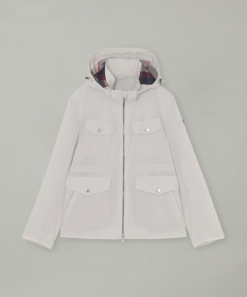 BLACK LABEL CRESTBRIDGE（ブラックレーベル・クレストブリッジ）の「AIRY PACK M-65パーカー（ブルゾン・メンズ・グリーン系その他7/ホワイト系その他/ネイビー・XL/L/M）」の13枚目の写真